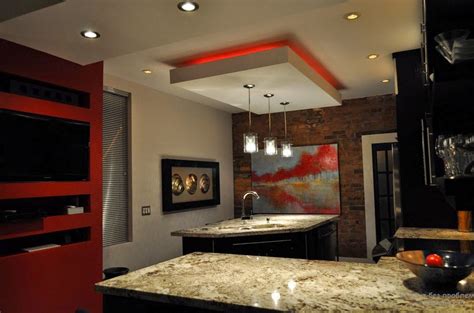 Plasterboard suspended ceiling systems for the kitchen