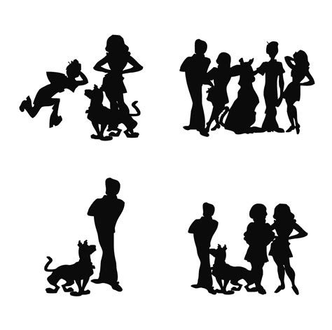 Silhouette Scooby Doo SVG – MasterBundles