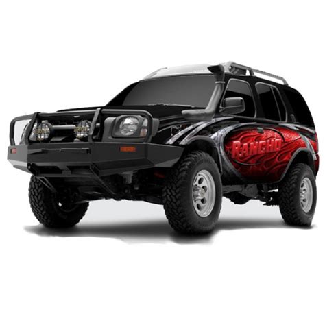 Nissan Xterra 2.5" Lift Kit by Rancho, 2000, 2001, 2002, 2003, 2004, (WD22)