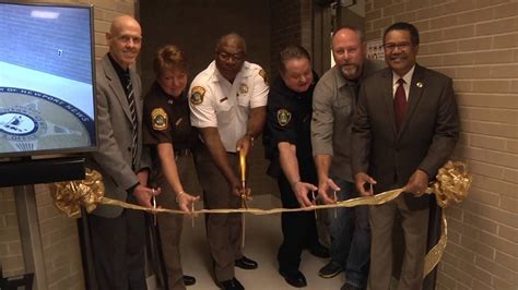 Ribbon cutting for Newport News jail renovations - YouTube