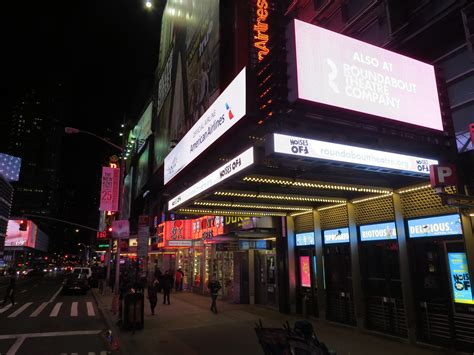 American Airlines Theatre on Broadway in NYC