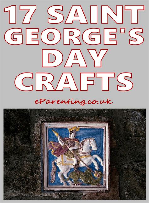 Saint George's Day Craft Activities For Kids | St georges day, Craft activities for kids, Craft ...