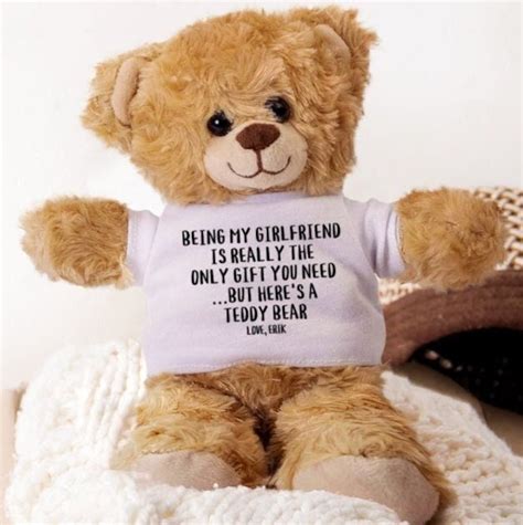 Personalized Girlfriend Gifts, Girlfriend Teddy Bear, Best Girlfriend ...