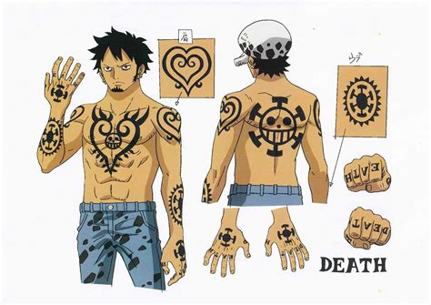 Trafalgar Law's tattoos - Wano Kuni - One Piece - Wano Kuni Edition | OpenSea