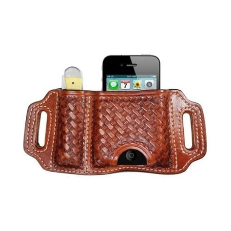 iPhone and Knife Leather Case - For all Models of iPhone