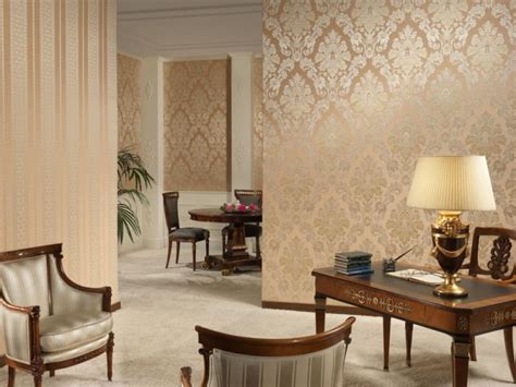 Free download gold color wallpaper in living room OLPOS Design ...