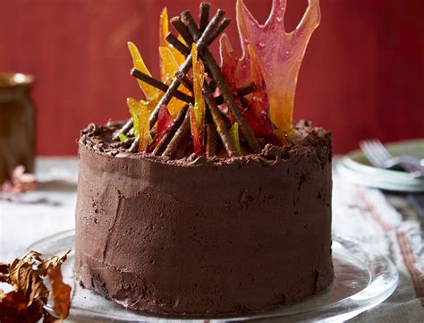 Bonfire cake | British Recipes | GoodtoKnow