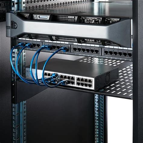 2U 22"" Vented Fixed Rack Mount Shelf | Server Rack Shelves & Accessories | StarTech.com