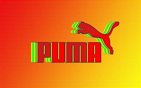 Puma Logo Blue Wallpaper