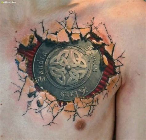 20 Amazing Shield Tattoo Designs and Ideas for Men | EntertainmentMesh