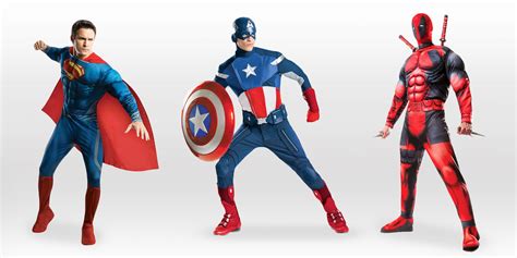 13 Best Superhero Costumes for Men in 2017 - Halloween Superheroes Costumes