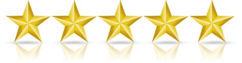 5 Star Rating Decorative Elements for Awards and Symbols PNG | PNG All