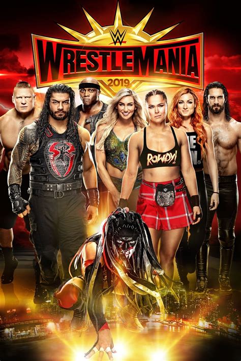 WWE WrestleMania 35 (2019) - Posters — The Movie Database (TMDB)