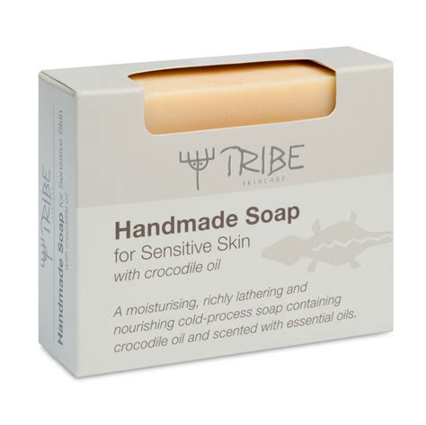 Handmade Soap for Sensitive Skin with Crocodile Oil - Tribe Skincare