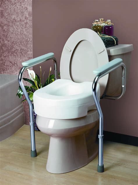 Toilet Seat Archives | Bed and Bath Safety | Toilet, Handicap bathroom ...