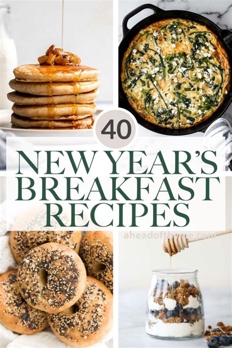 40 New Year's Breakfast and Brunch Recipes - Ahead of Thyme