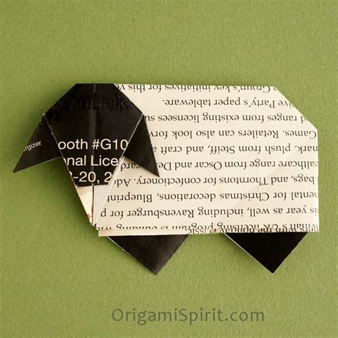 Make an Easy Origami Sheep – Leyla Torres – Origami Spirit