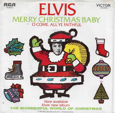 Elvis Presley - Merry Christmas Baby | Releases | Discogs