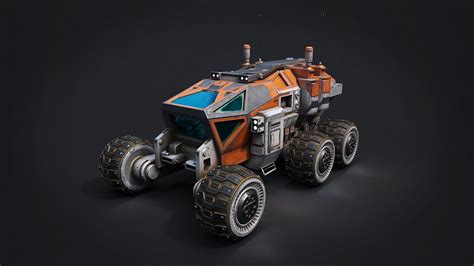 Mars Rover - 3D Model by Sergey Koznov