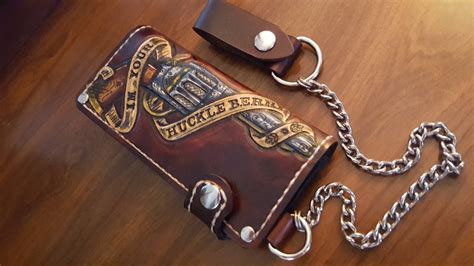 Chain Wallet Im your huckleberry Biker Wallet leather