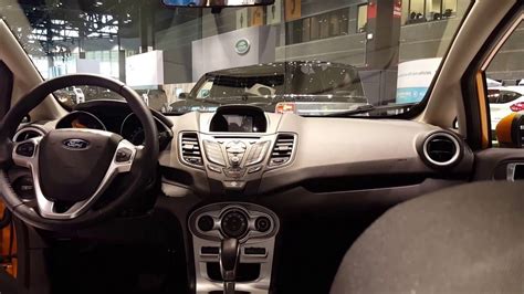 2016 Ford Fiesta Sedan SE Interior 2016 Chicago Auto Show - YouTube