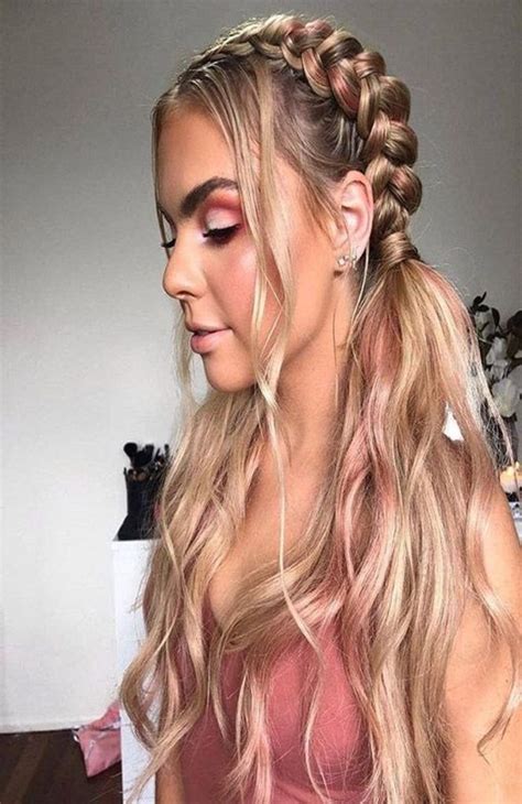 48 Braid Hairstyle Ideas That Trending on 2019 | Hair styles, Concert ...