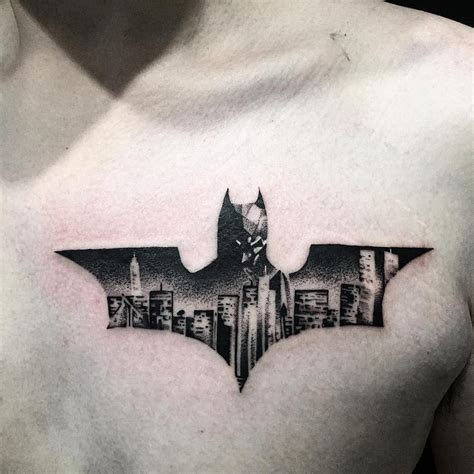 100+ Best Batman Symbol Tattoo Ideas - Comic Superhero (2019)