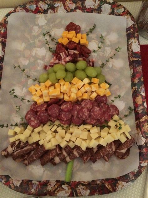 Christmas meat and cheese tray | Christmas meat, Christmas food ...