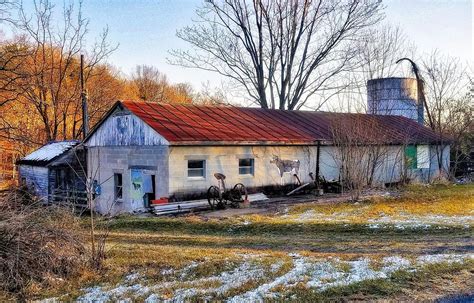 Old Dairy Barn Photograph by Jim Harris - Pixels