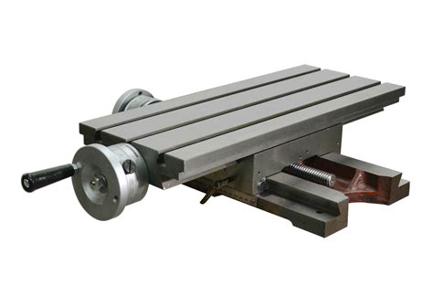 T-Slot Cross Slide Vise Table Mounted On Drilling/Tapping/Milling/Specially Purpose Machine ...