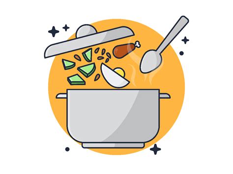 Cooking Vector Illustration Icon Graphic by Bayu Febrianto · Creative Fabrica