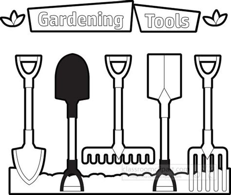 Gardening Tools Clipart