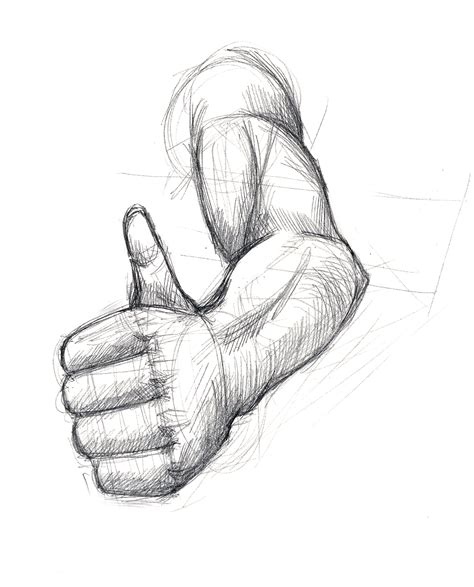 Foreshortening Hand Drawing at GetDrawings | Free download