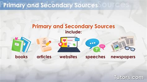 Primary vs. Secondary Sources — Definition, Differences, and Examples