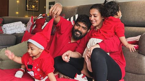 Nayanthara and Vignesh Shivan spread Christmas cheer with sons Uyir and ...