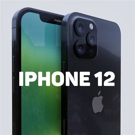 3D model iPhone 12 Apple 2020 new design VR / AR / low-poly | CGTrader