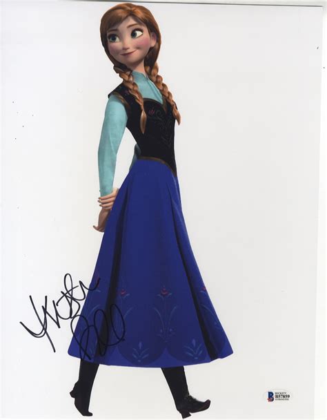 Kristen Bell ‘Frozen’ Signed 11×14 - Shanks Autographs