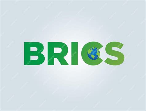 Premium Vector | BRICS Concept background with earth map