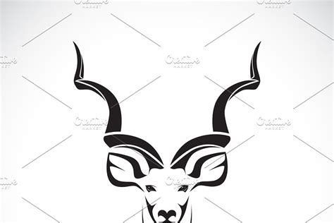 Vector of greater kudu. Animals. | Kudu, Vector, Animals