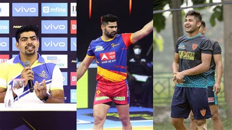 Pro Kabaddi 2022: 5 players who could break Pardeep Narwal's record of most raid points