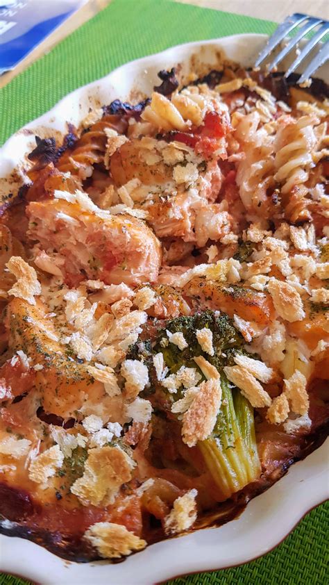 Salmon & Broccoli Pasta Bake | THE WEE CALEDONIAN COOK