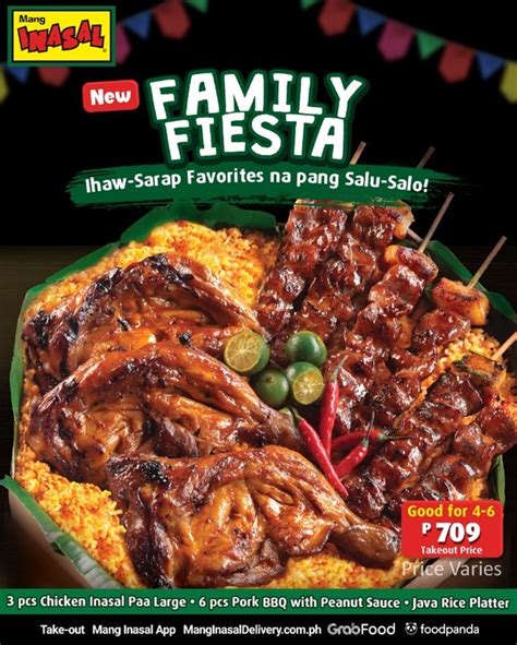 Mang Inasal, the country’s “Ihaw-Sarap” expert, introduces the all-new Mang Inasal Family Fiesta ...