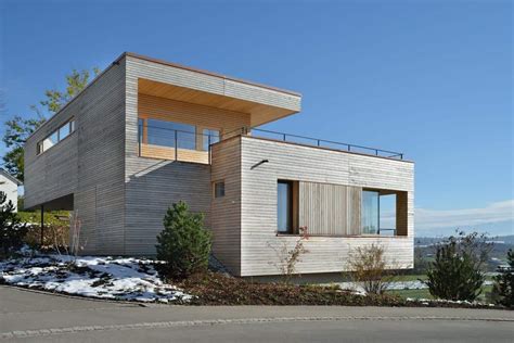 Sustainable Geometric House with Rooftop Terrace