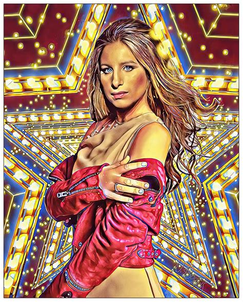 Barbra Streisand Portrait