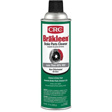 CRC 05084 Brakleen Non-Chlorinated Brake Parts Cleaner - 14 oz. - Walmart.com