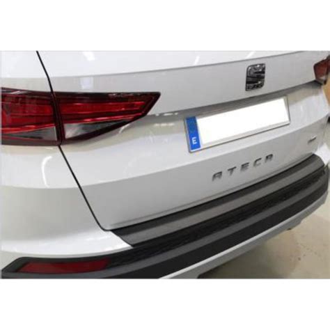 SEAT Ateca 2017-2020 Black Plastic Rear Bumper Protector