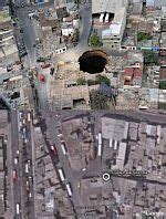 Guatemala City Sinkhole Location Found in Google Earth - Google Earth Blog