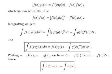 Lecture in Integration by Parts – Pinoybix Engineering