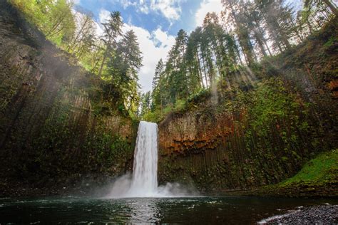 Abiqua Falls, Oregon [5760x3840] OC | Oregon waterfalls, Beautiful waterfalls, Scenic waterfall