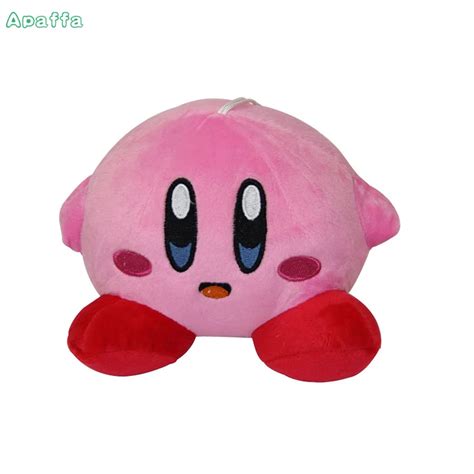 14cm Kirby Plush Toy Pink Kirby Game Character Soft Stuffed Toy Cute Pendent Dolls for Children ...